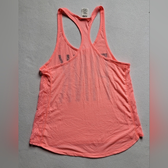 Pink Victoria's Secrets salmon (pinkish orange) tank top, size S/P - Picture 3 of 4